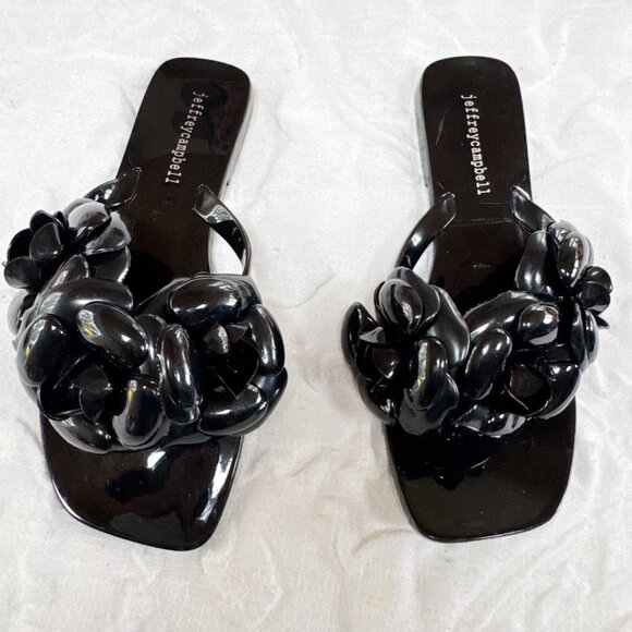 Jeffrey Campbell Floralee Sandal Size 7 New - Picture 3 of 5